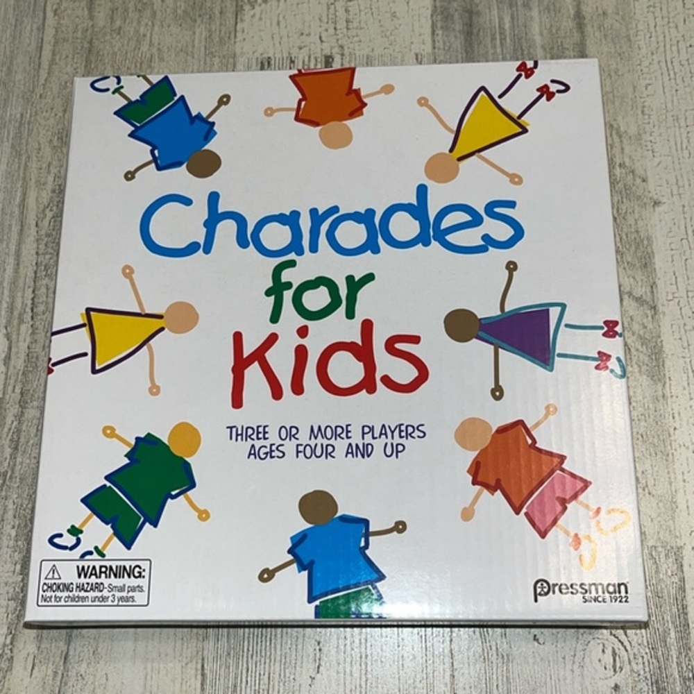Charades for kids game